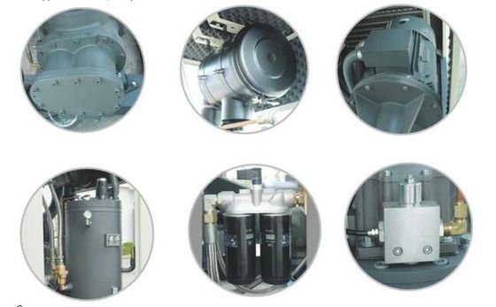 China Compressor de ar sem óleo portátil, Compressor de ar silencioso 4M3 / h Fluxo de água de resfriamento fornecedor