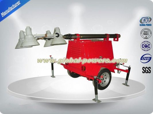 China Reboque da torre clara do gerador da bateria acidificada ao chumbo para a iluminação de emergência fornecedor