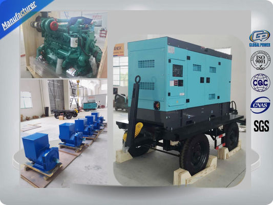 China Gerador de Reboque com Motor Diesel Cummins Global Power Generators 200kw para Trabalho ao Ar Livre fornecedor