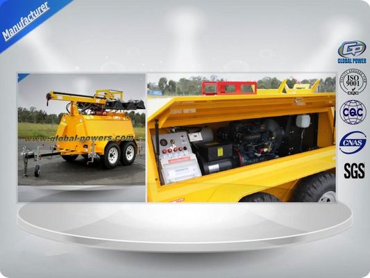 Torre de Iluminação Móvel de Emergência para Construção 50Hz 8 Horas de Funcionamento Contínuo fornecedor