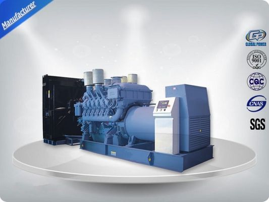 Motor MTU Gerador diesel de carga pesada 24V DC Elétrico 50hz 2250-2500 kw / kva fornecedor