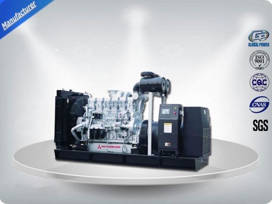 Grupo de gerador diesel de baixo nível de ruído 683kva do quadro de Safey com o motor original de Japão Mitsubishi fornecedor