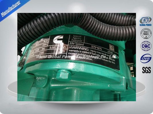 Gerador Industrial Cummins de 500 KVA / 400 KW com Potência Forte, 50 HZ, 3 Fases, 4 Fios fornecedor