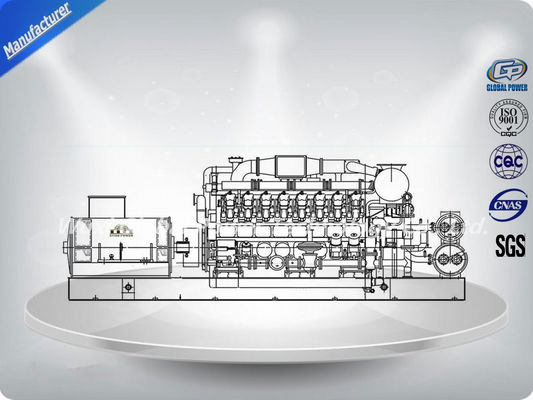 Geradores de energia industrial de tamanho maior 800 KVA 400 V Motor Perkins Altamente Eficientes fornecedor