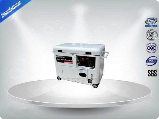 50Hz 7.5kva silenciosos/abrem o gerador diesel portátil, gerador refrigerado a ar máximo do diesel da fase monofásica de saída 8.25kva fornecedor