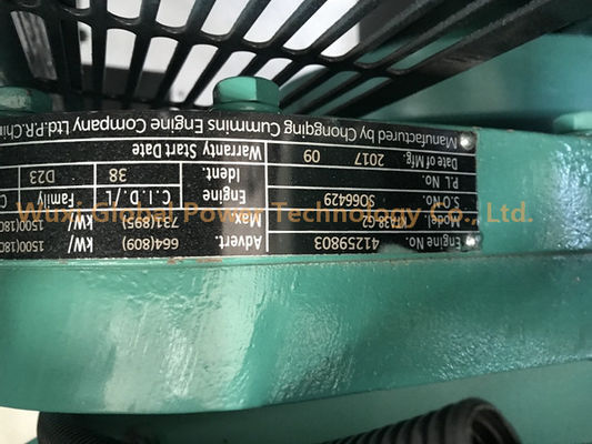 Conjunto Gerador Diesel Aberto Cummins de 650 KVA / 520 KW 50 HZ / 60 HZ Personalizado por Refrigeração a Água fornecedor